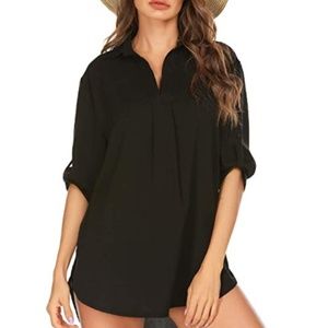 Swimsuit Beach Cover Up Shirt